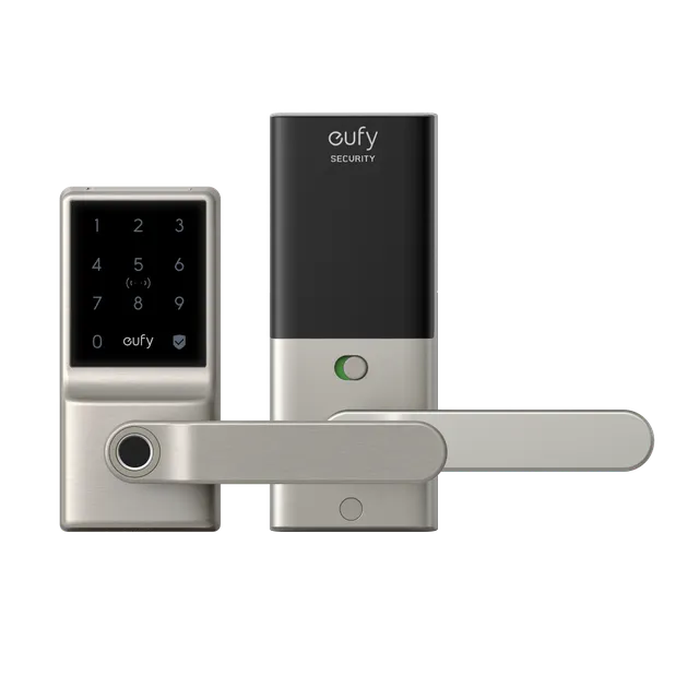 eufy-smart-lock-c33-serrure-connect-e-empreinte-digitale-nickel-avec-wi-fi image 1