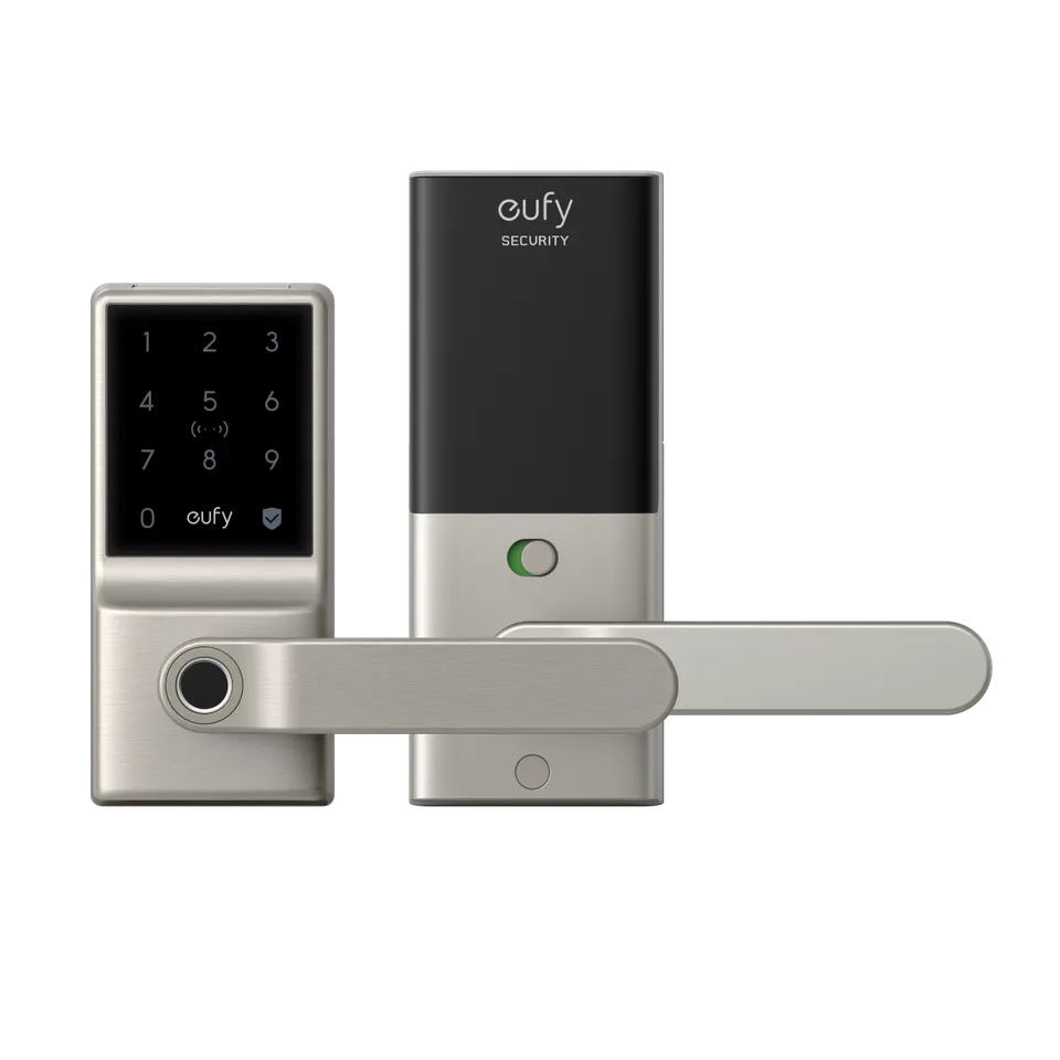 eufy-smart-lock-c33-serrure-connect-e-empreinte-digitale-nickel-avec-wi-fi image 1