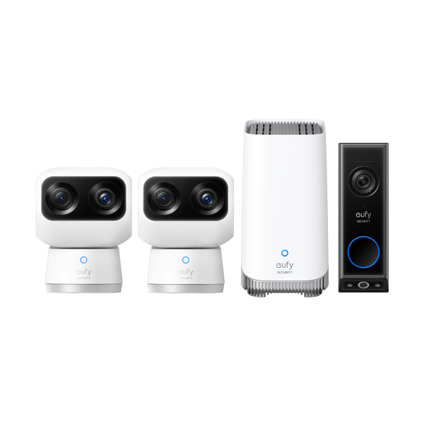 eufy-pack-indoor-cam-s350-homebase-s380-video-doorbell-e340-surveillance-int-rie image 1