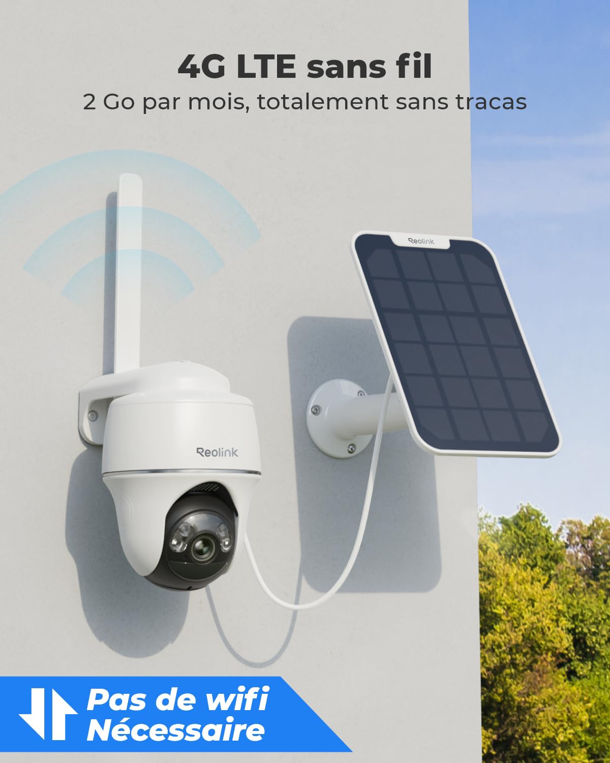 reolink-go-pt-plus-cam-ra-solaire-4g-lte-5mp-avec-carte-sim-et-microsd-32go image 2