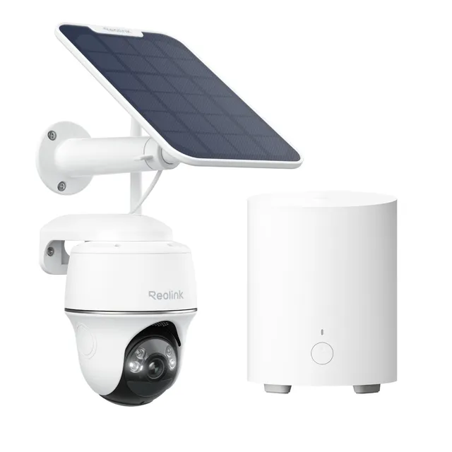reolink-kit-argus-pt-solaire-5mp-home-hub-mini-cam-ra-sans-fil-360 image 1
