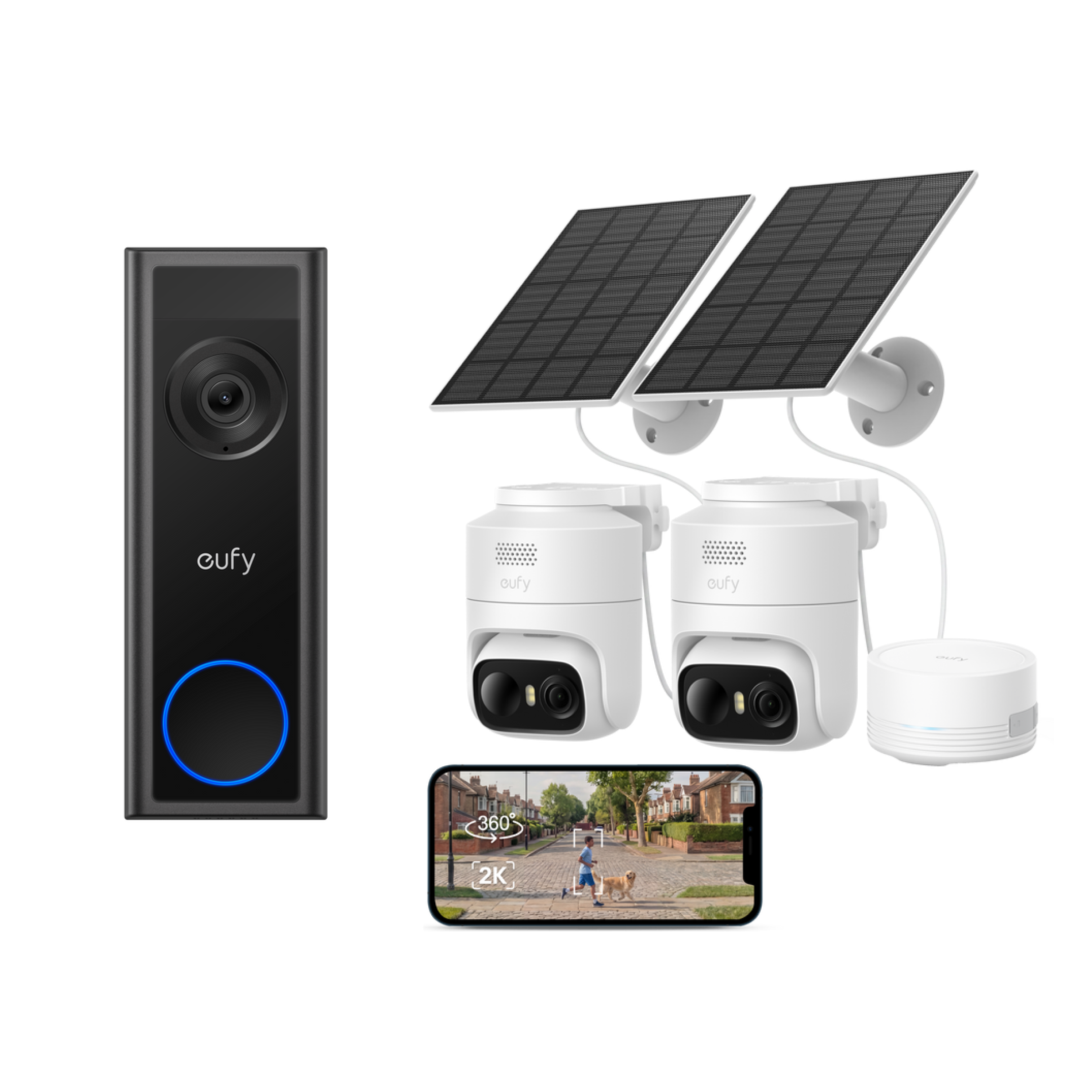 eufy-video-doorbell-c31-eufycam-c37-lot-de-2-avec-homebase-mini-kit-vid-osurveil image 1