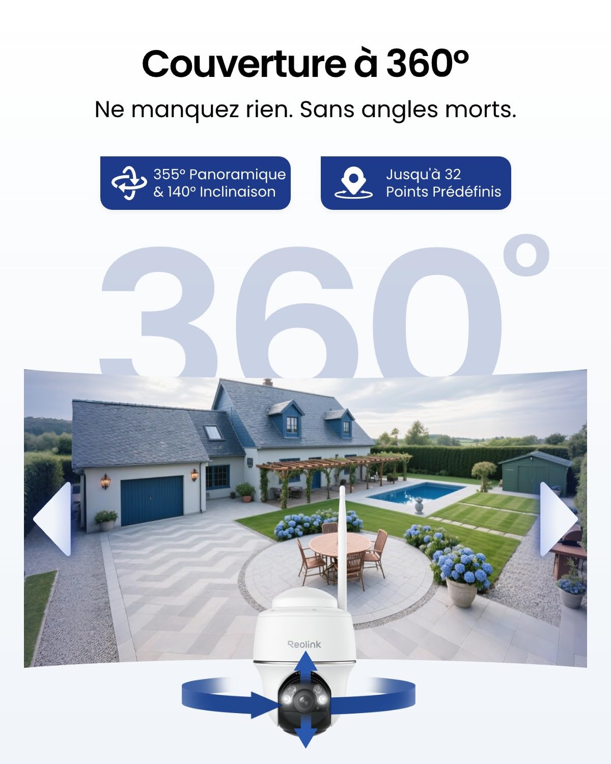 reolink-kit-argus-pt-solaire-5mp-home-hub-mini-cam-ra-sans-fil-360 image 3