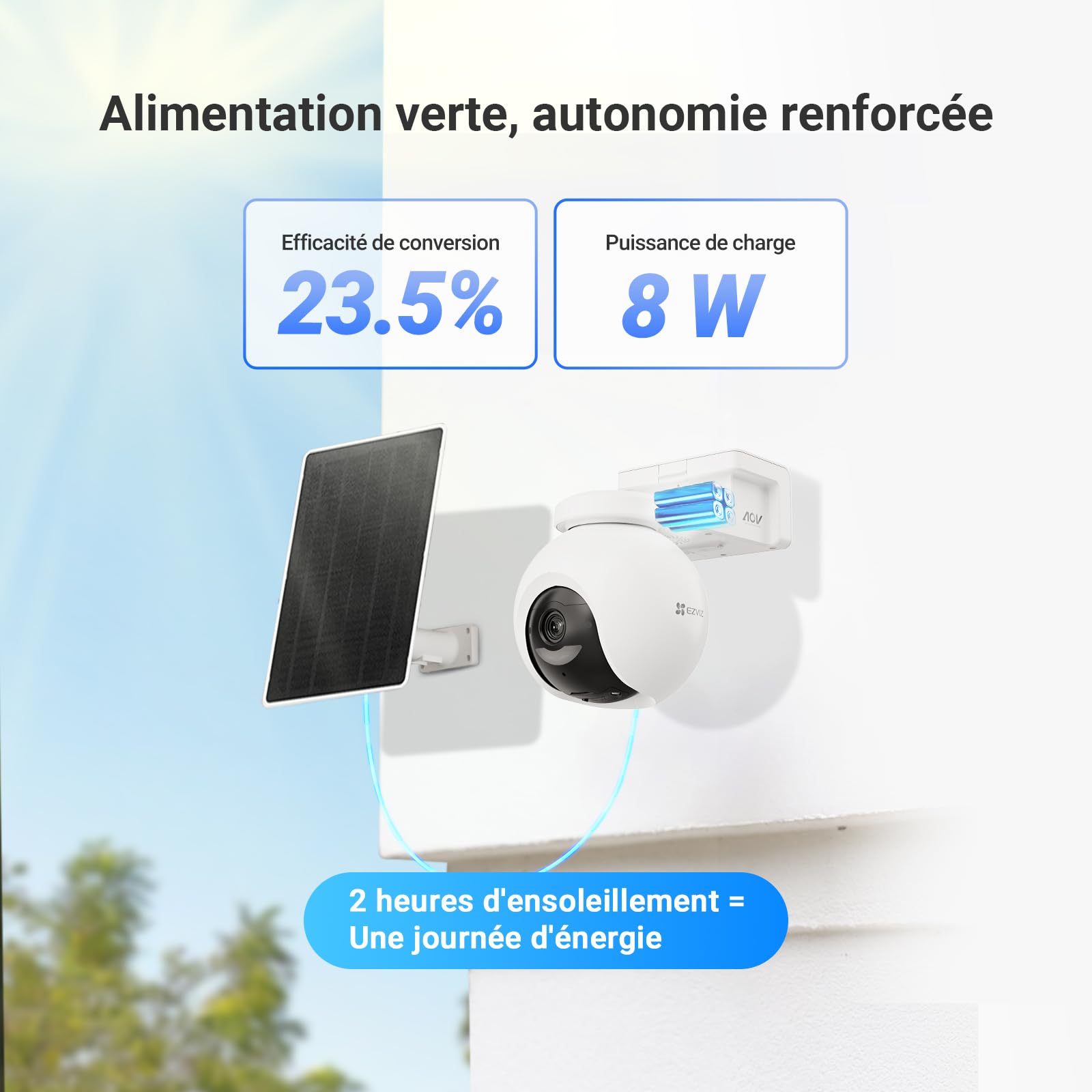 ezviz-panneau-solaire-8w-type-c-ip65-accessoire-cam-ra-batterie image 5