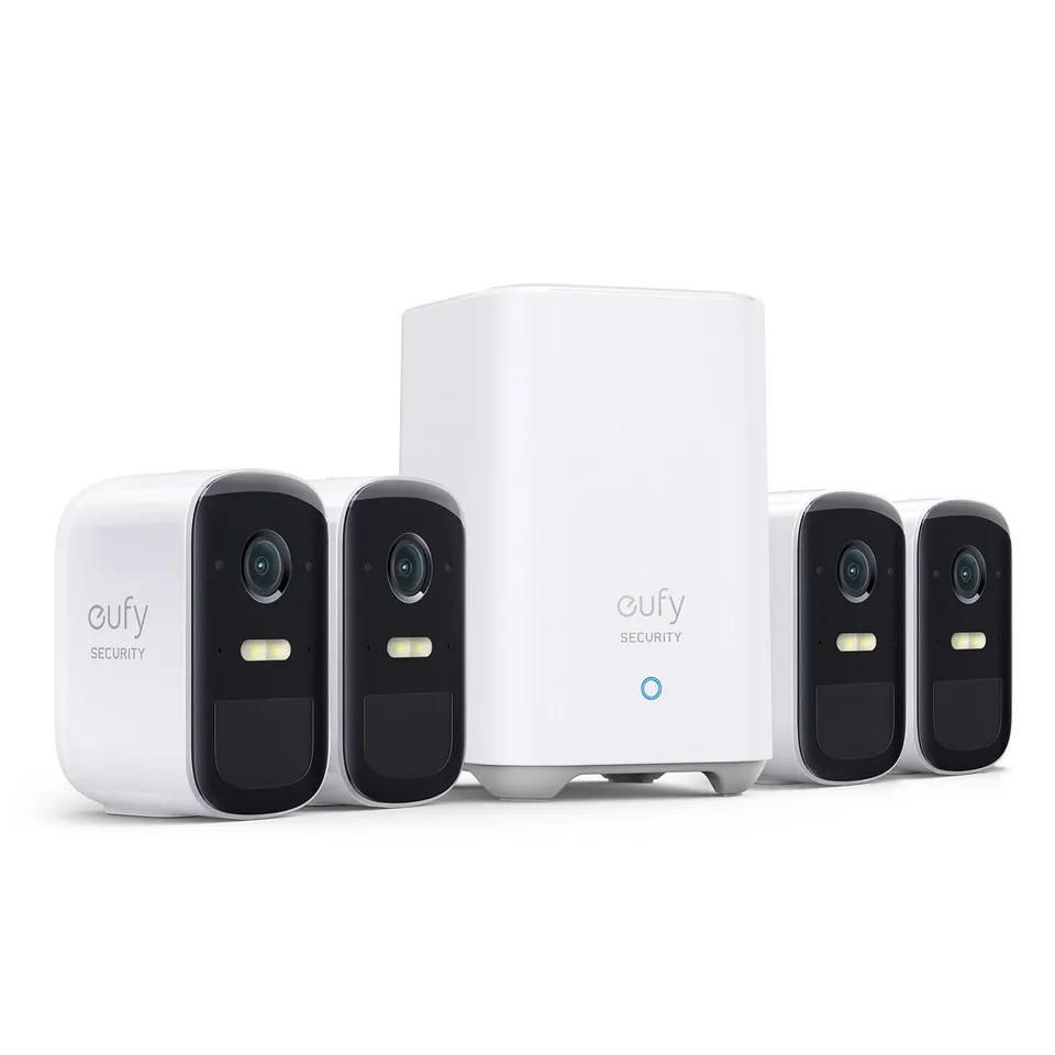 eufy-eufycam-2c-pro-kit-4-cam-ras-2k-station-sans-abonnement image 1
