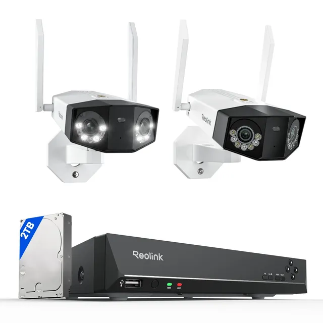 reolink-duo2-duo3-wifi-rln12w-kit-cam-ra-surveillance-4k-binoculaire-180-16mp-av image 1