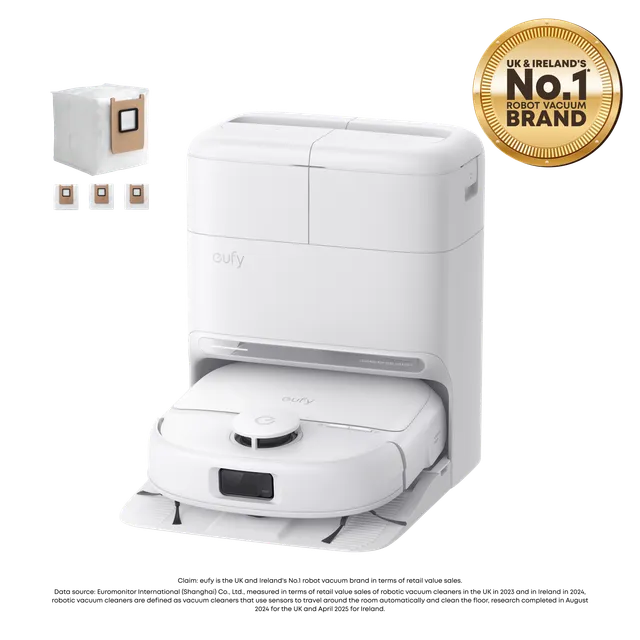 eufy-omni-c28-blanc-robot-aspirateur-laveur-15000-pa-station-5-en-1 image 1