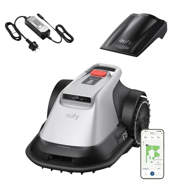 eufy-robot-tondeuse-e15-adaptateur-secteur-eufy image 1