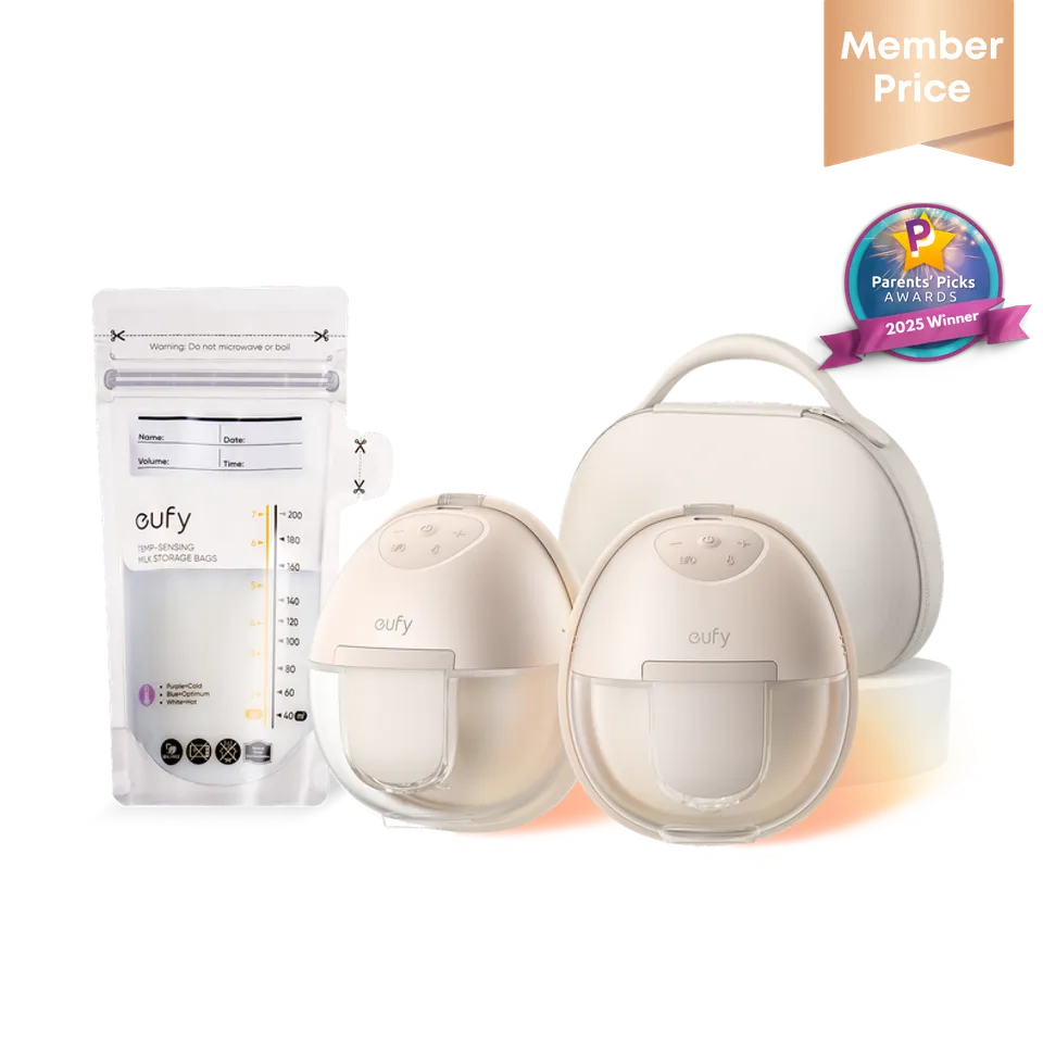 eufy-breast-pump-s1-pro-tire-lait-portable-chauffant-120-sachets-de-conservation image 1