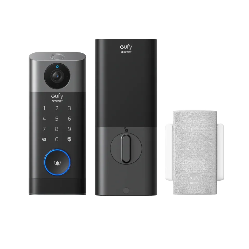 eufy-video-smart-lock-serrure-connect-e-3-en-1-cam-ra-2k-sonnette-empreinte-digi image 1
