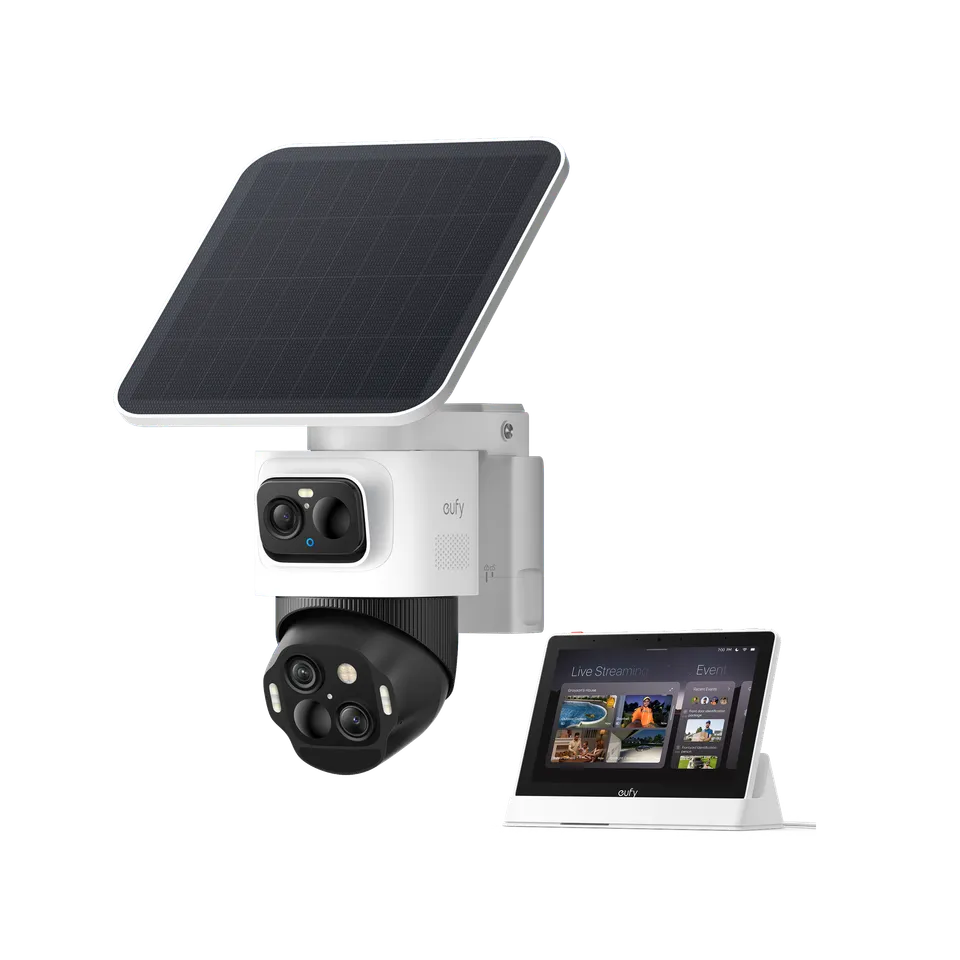 eufy-eufycam-s4-cam-ra-triple-objectif-4k-cran-connect-e10 image 1
