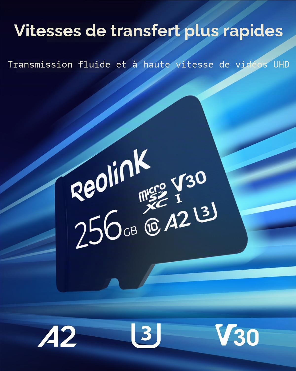 reolink-carte-micro-sd-256-go-carte-m-moire-pour-cam-ra-de-surveillance image 2