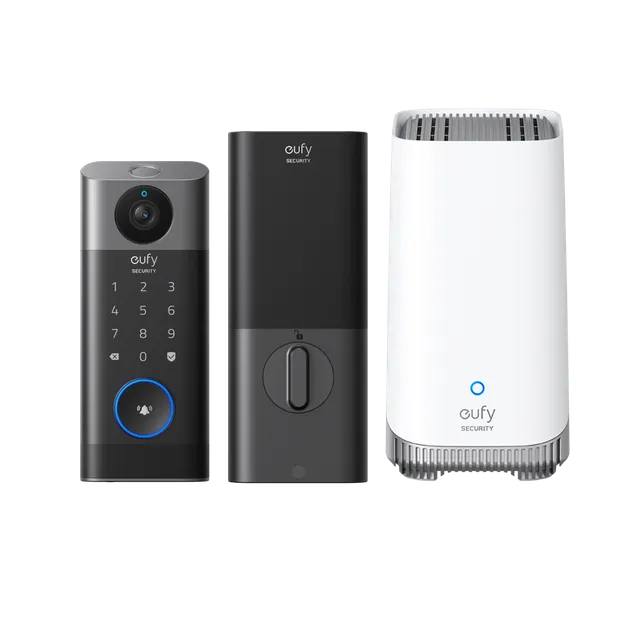 eufy-video-smart-lock-s330-serrure-connect-e-vid-o-2k-homebase-s380 image 1