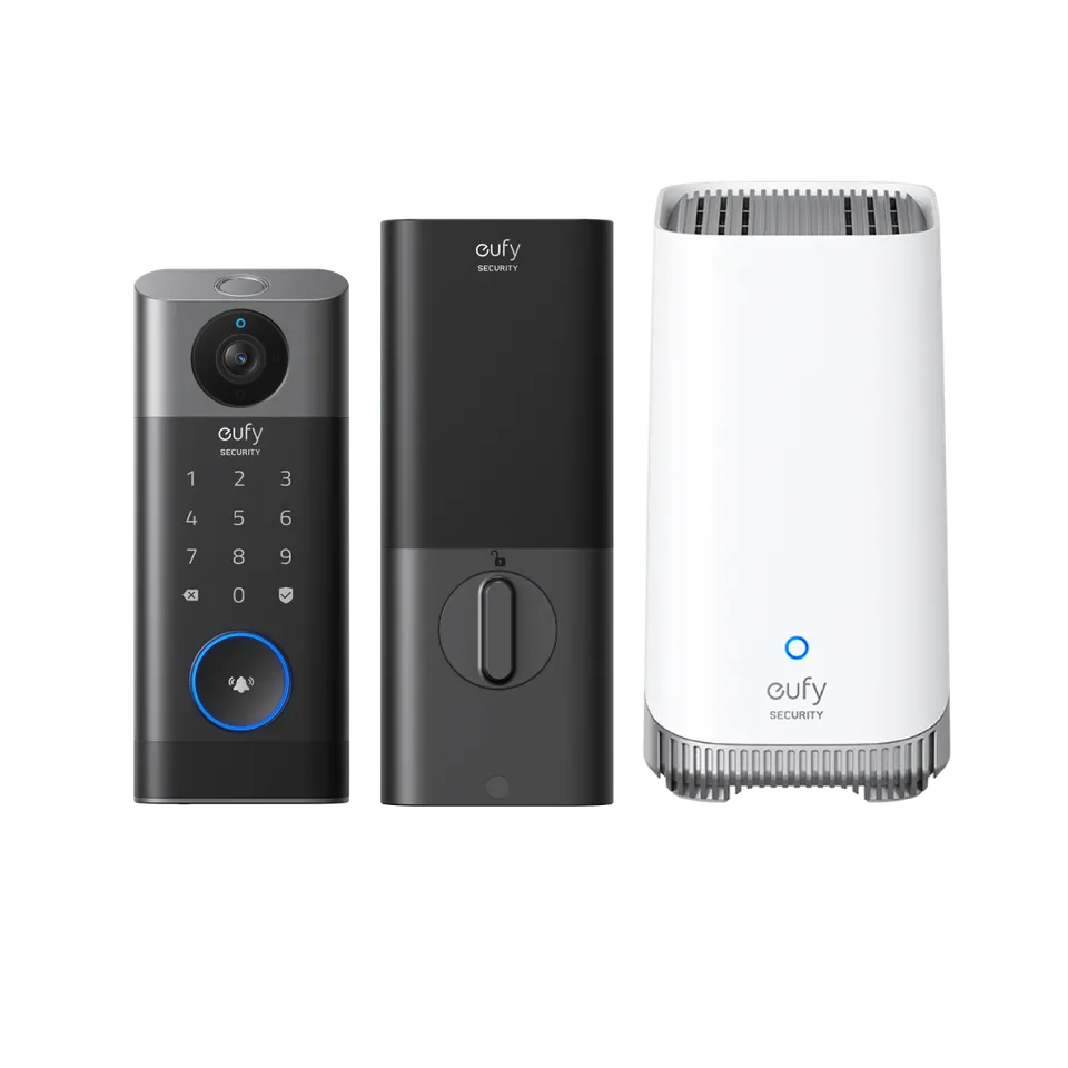 eufy-video-smart-lock-s330-serrure-connect-e-vid-o-2k-homebase-s380 image 1