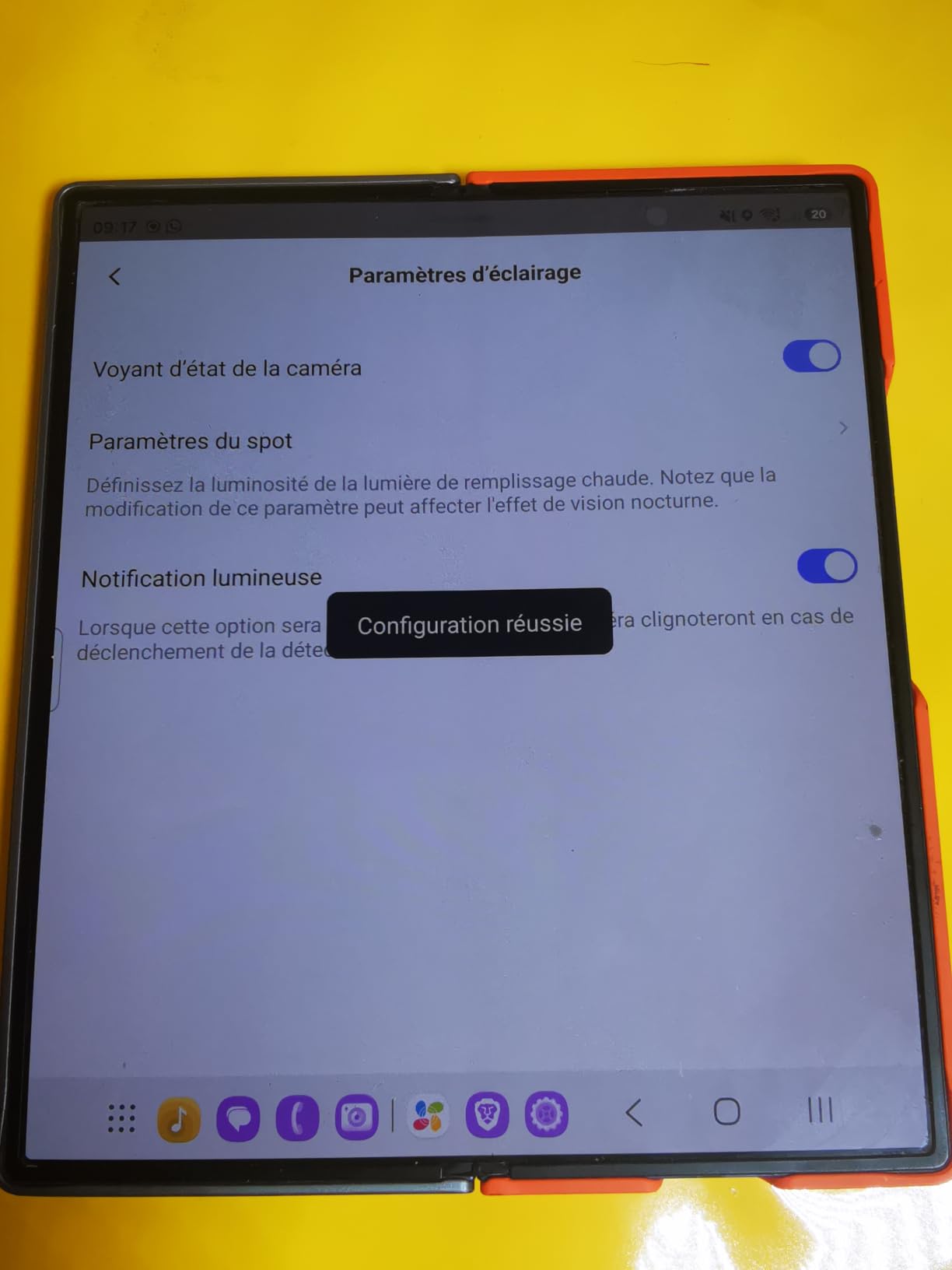 Très bonne caméra extérieure