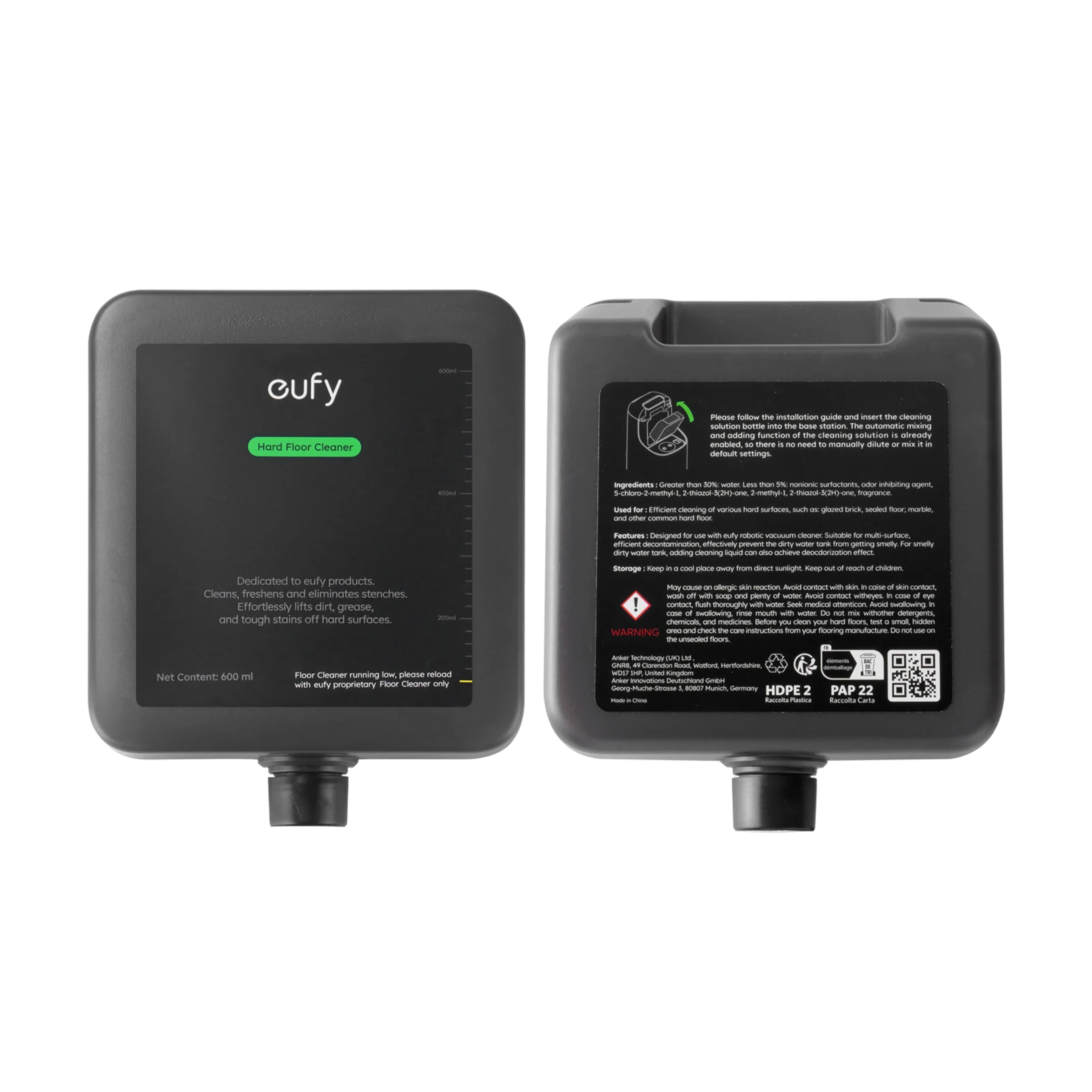eufy-s1-pro-cartouche-solution-nettoyante-sols-durs-600-ml image 1