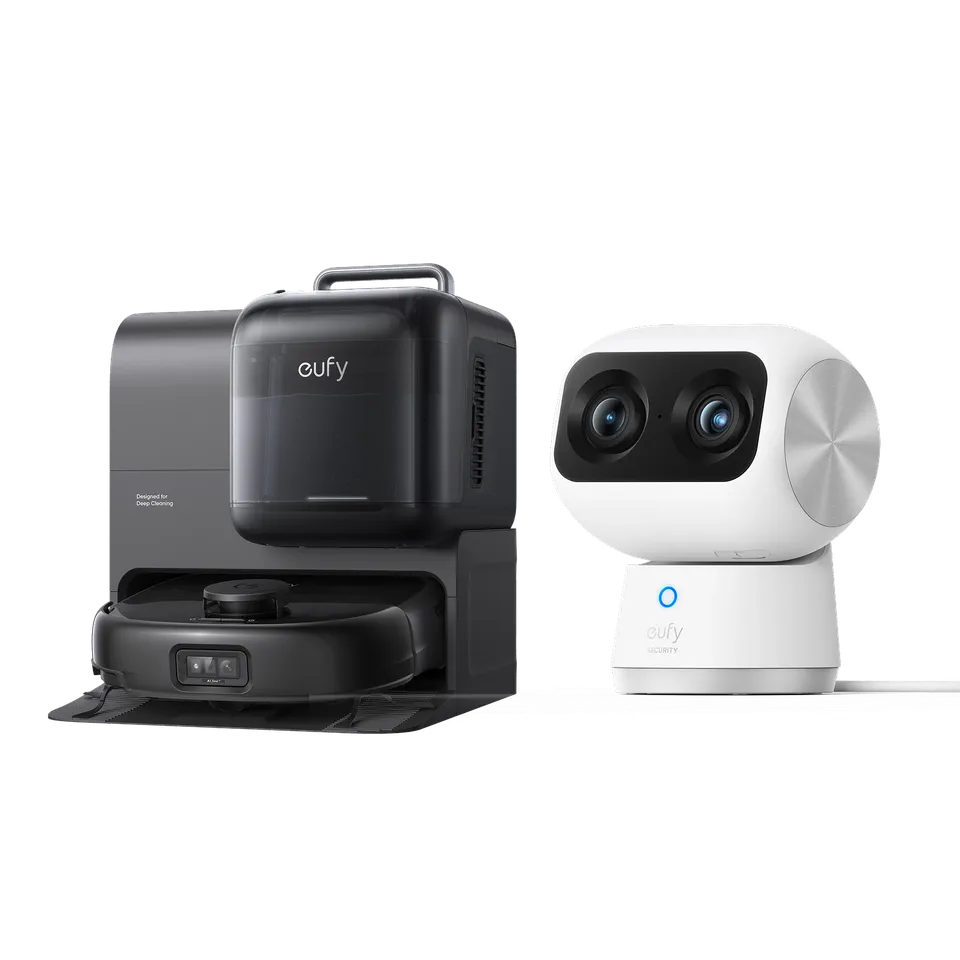 eufy-robot-vacuum-omni-e28-avec-cam-ra-int-rieure-s350 image 1