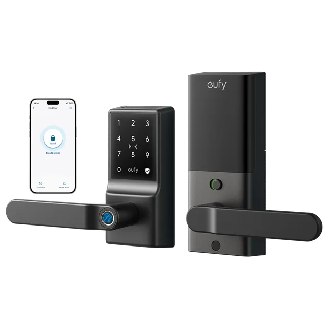 eufy-smart-lock-c33-serrure-connect-e-avec-poign-e-empreinte-digitale-et-wi-fi-i image 1