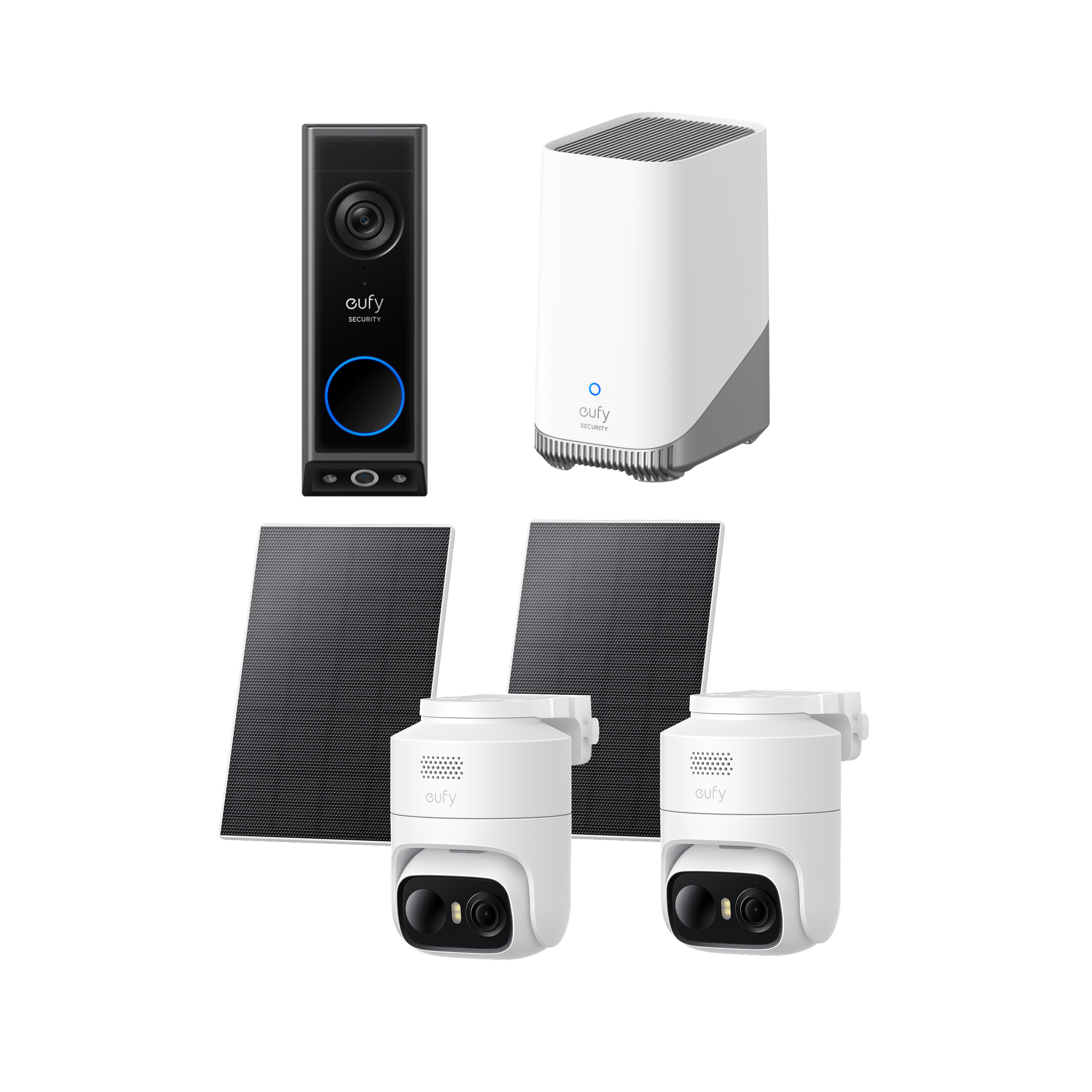 eufy-eufycam-c37-pack-2-cam-ras-homebase-3-sonnette-e340 image 1