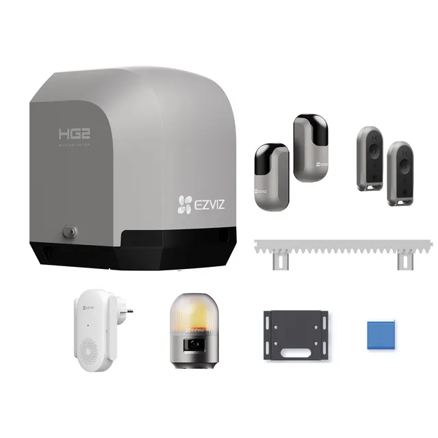 ezviz-hg2-600-pro-moteur-portail-coulissant-600-kg-avec-cam-ra-2k image 1