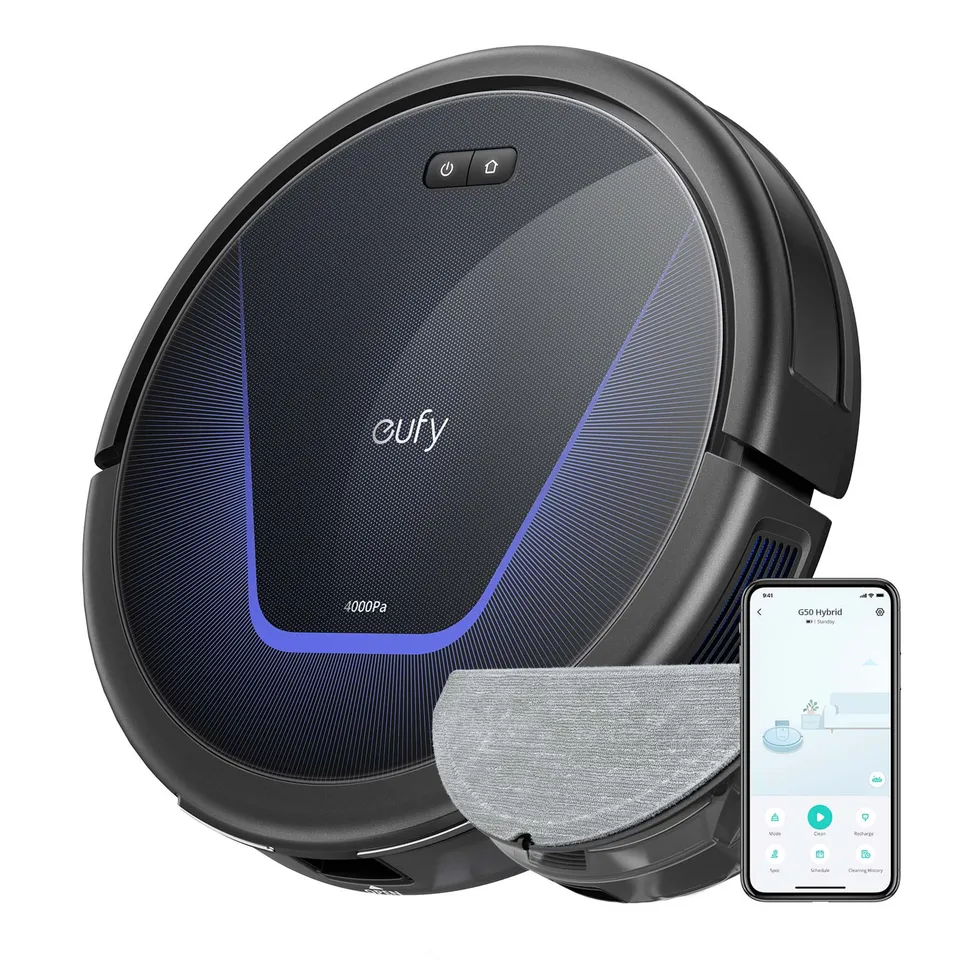 eufy-g50-hybrid-aspirateur-robot-4000-pa-avec-fonction-lavage image 1
