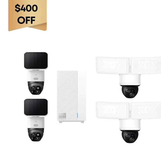 eufy-family-outdoor-4-cam-kit-homebase-professional-s1-2x-solocam-s340-2x-floodl image 1