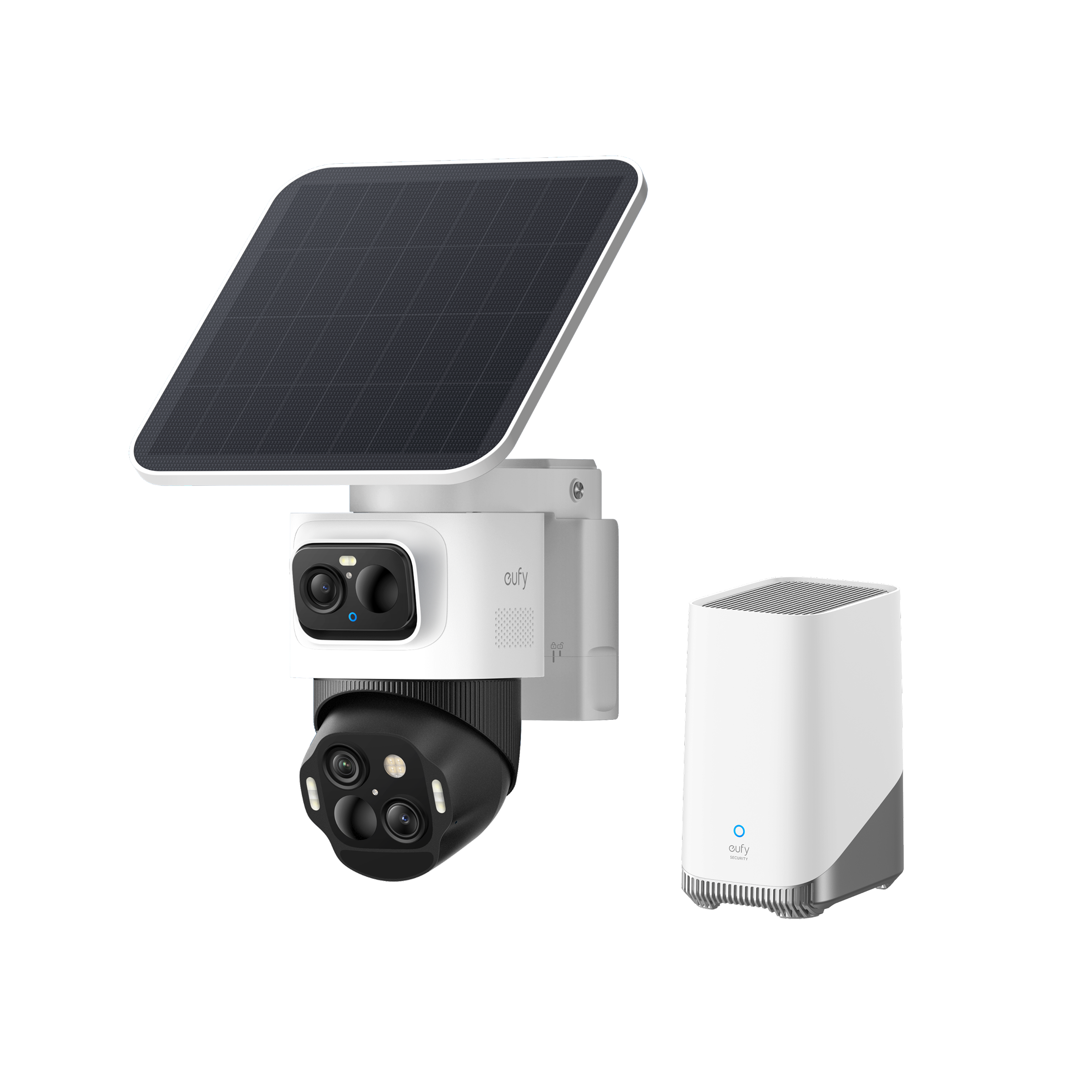 eufy-eufycam-s4-eufy-homebase-s380-cam-ra-triple-objectif-4k-avec-base image 1