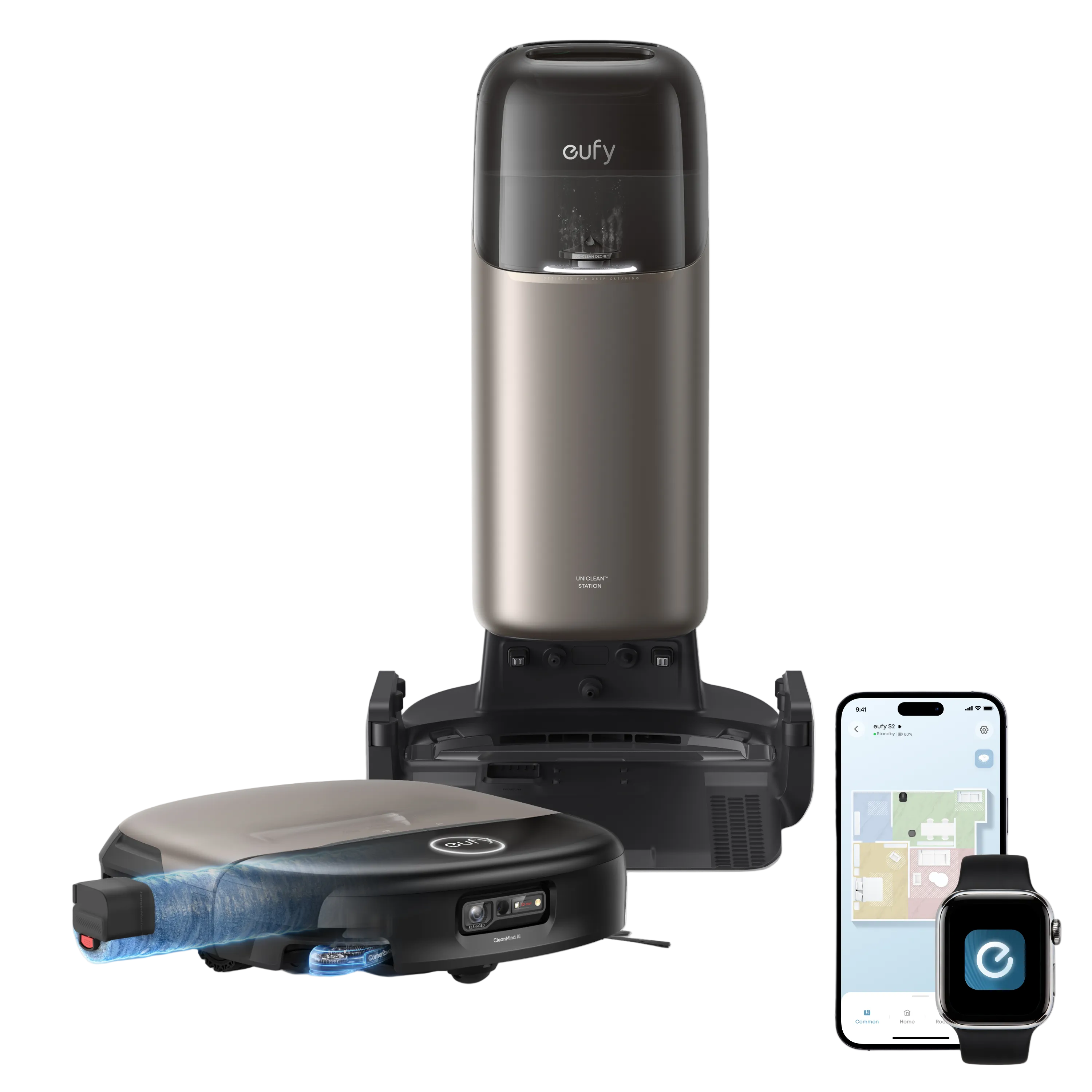 eufy-omni-s2-robot-aspirateur-laveur-30000pa-station-tout-en-un image 3