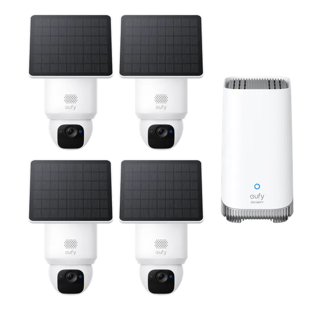eufy-solocam-e30-lot-de-4-homebase-3-s380-stockage-extensible-16-to image 1