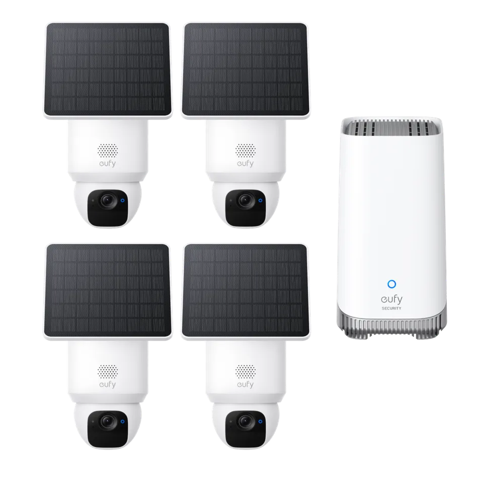 eufy-solocam-e30-lot-de-4-homebase-3-s380-stockage-extensible-16-to image 1