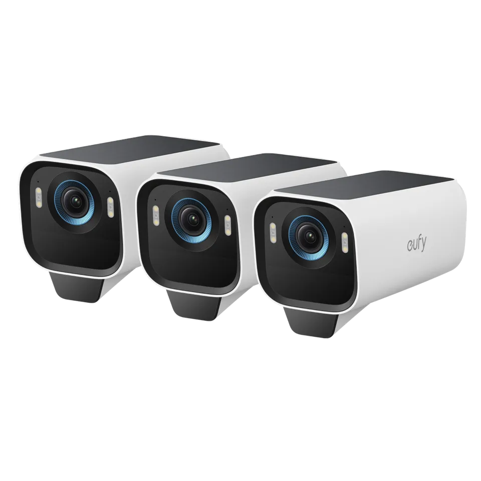 eufy-eufycam-s3-pro-cam-ra-de-surveillance-add-on-4k-lot-de-3 image 1