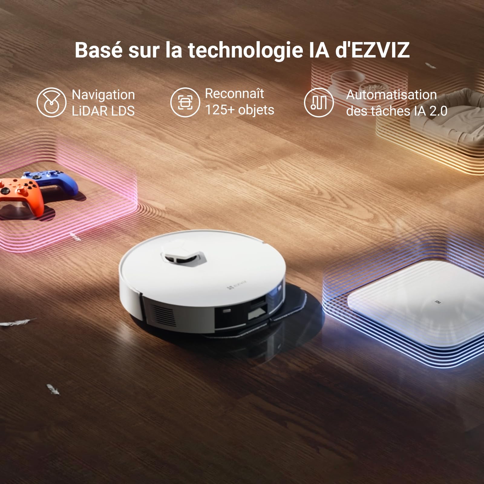 ezviz-re7-edge-aspirateur-robot-laveur-3-en-1-13000-pa-lidar-300-m image 5