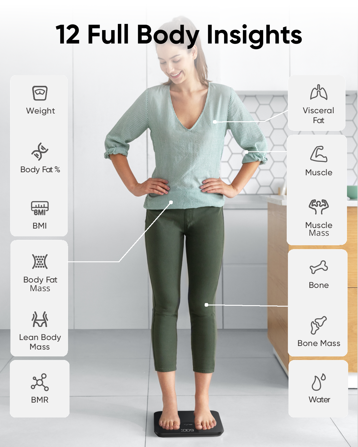 eufy-smart-scale-a1-balance-connect-e-noire-12-mesures-corporelles-bluetooth image 3