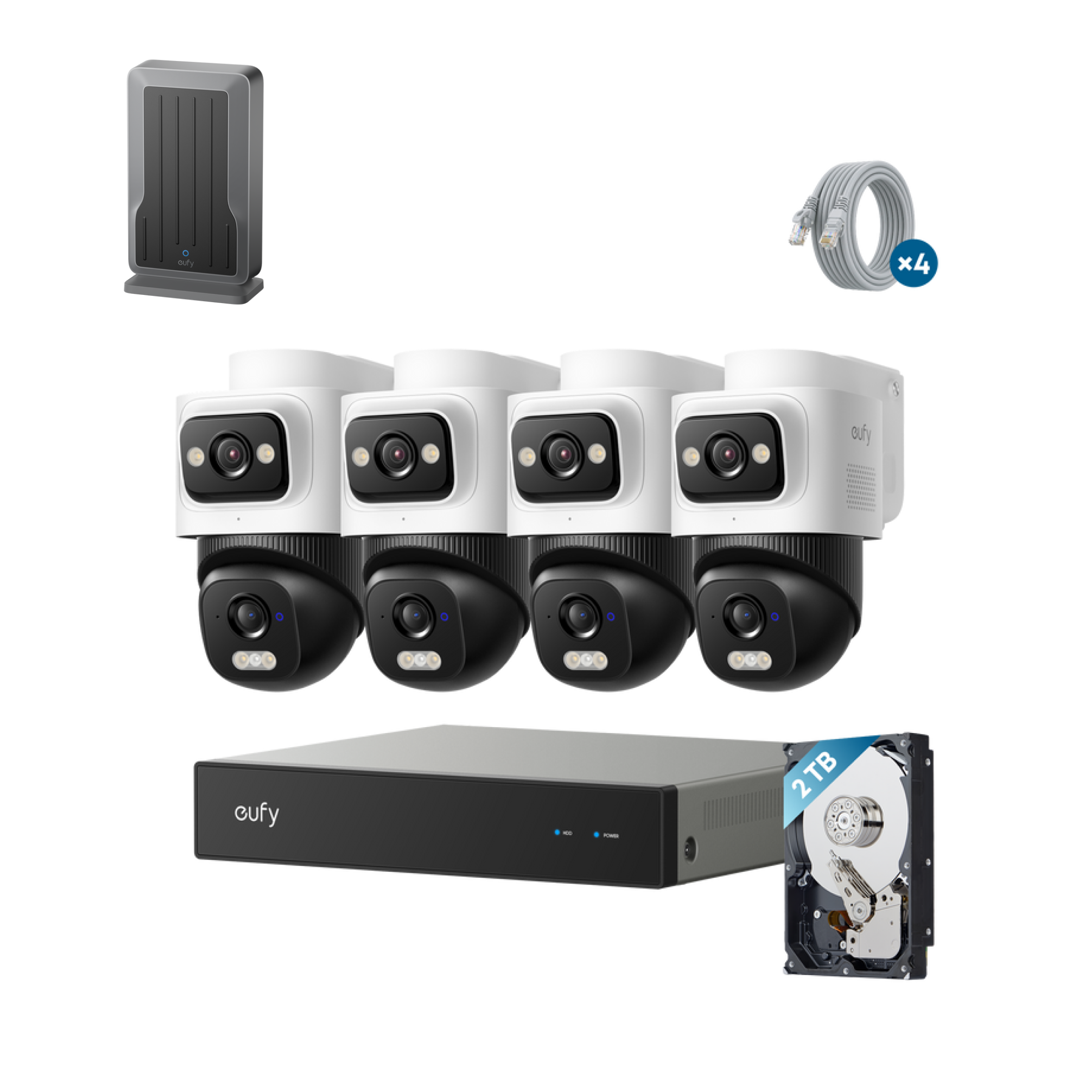 eufy-nvr-security-system-s4-max-module-wi-fi-cam-ra-double-objectif-bullet-ptz-2 image 1