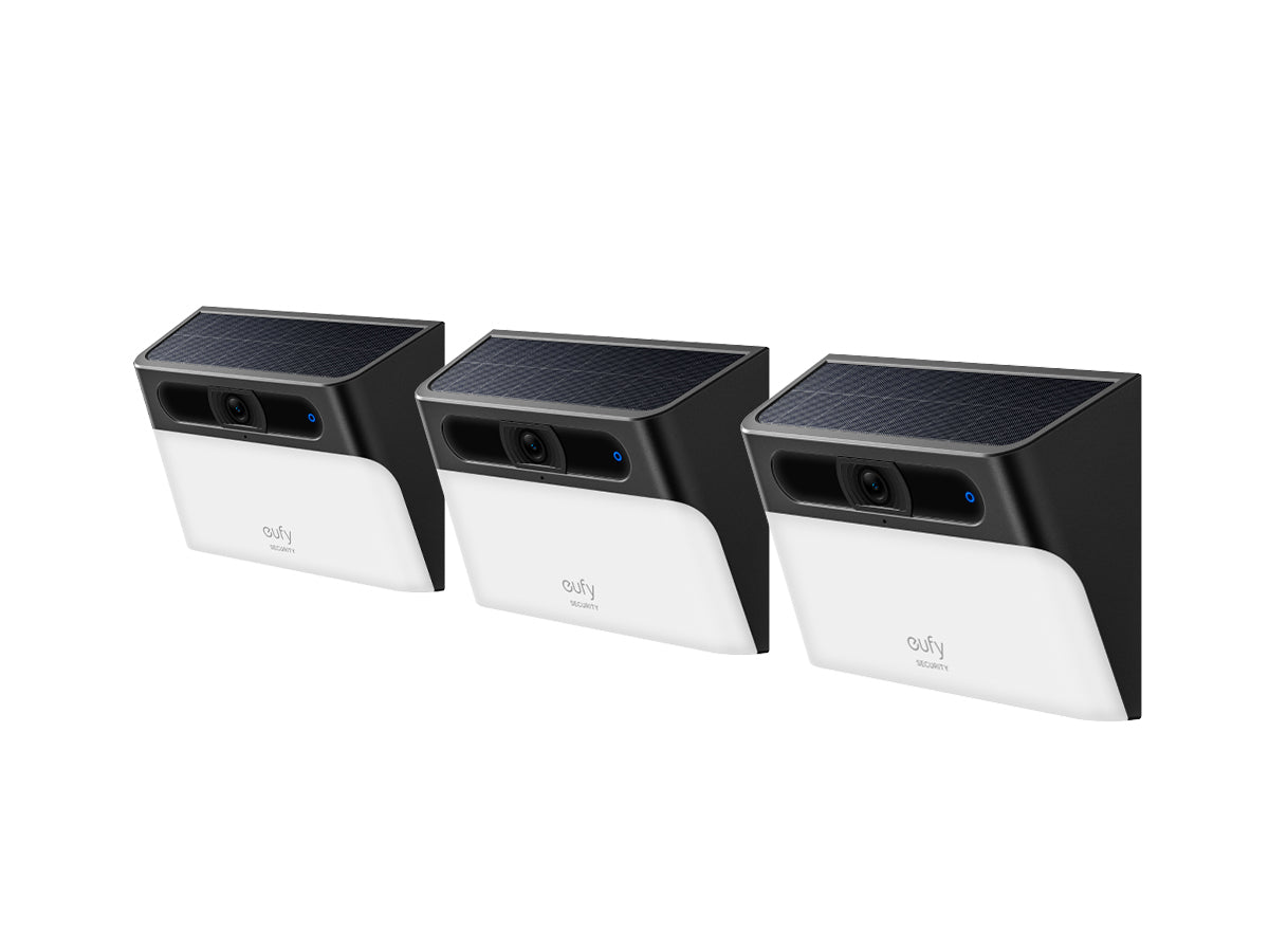 eufy-solar-wall-light-cam-s120-lot-de-3-cam-ras-clairage-solaire image 1
