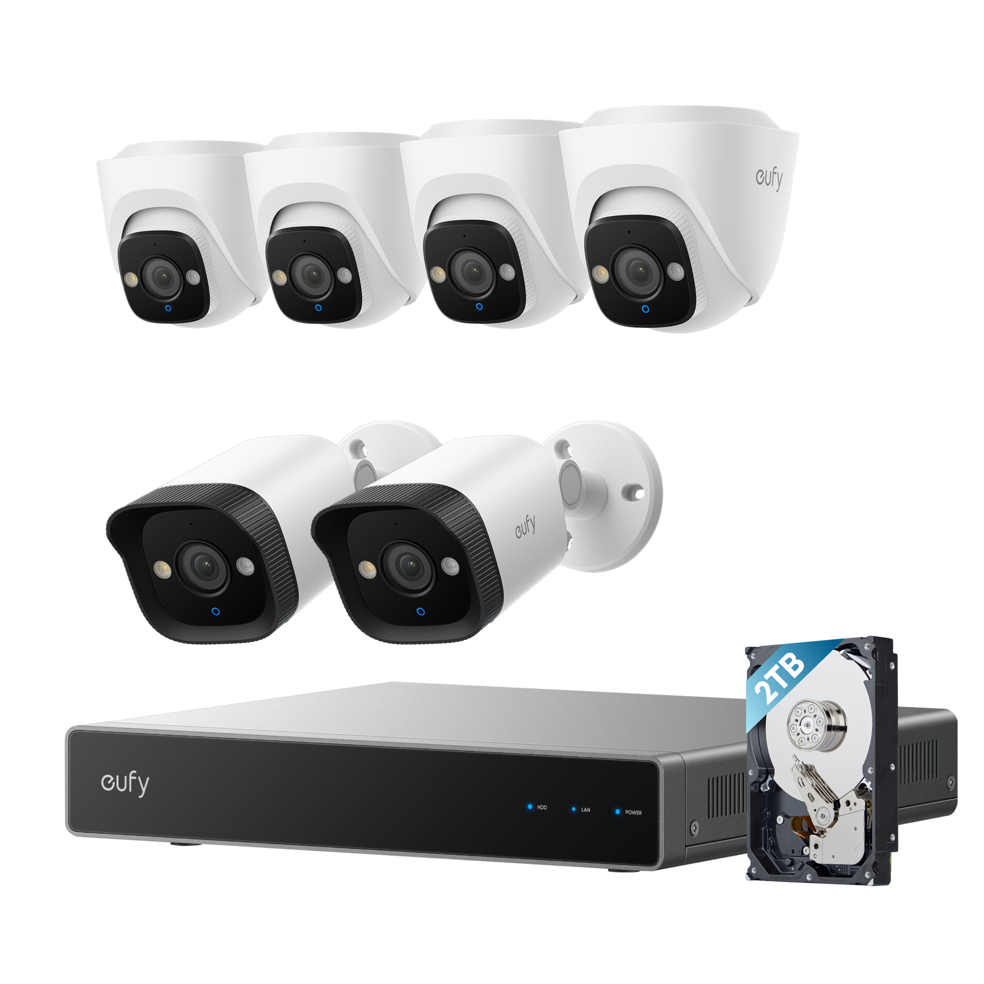 eufy-nvr-s4-syst-me-vid-osurveillance-poe-2-cam-ras-bullet-ptz-4k image 3