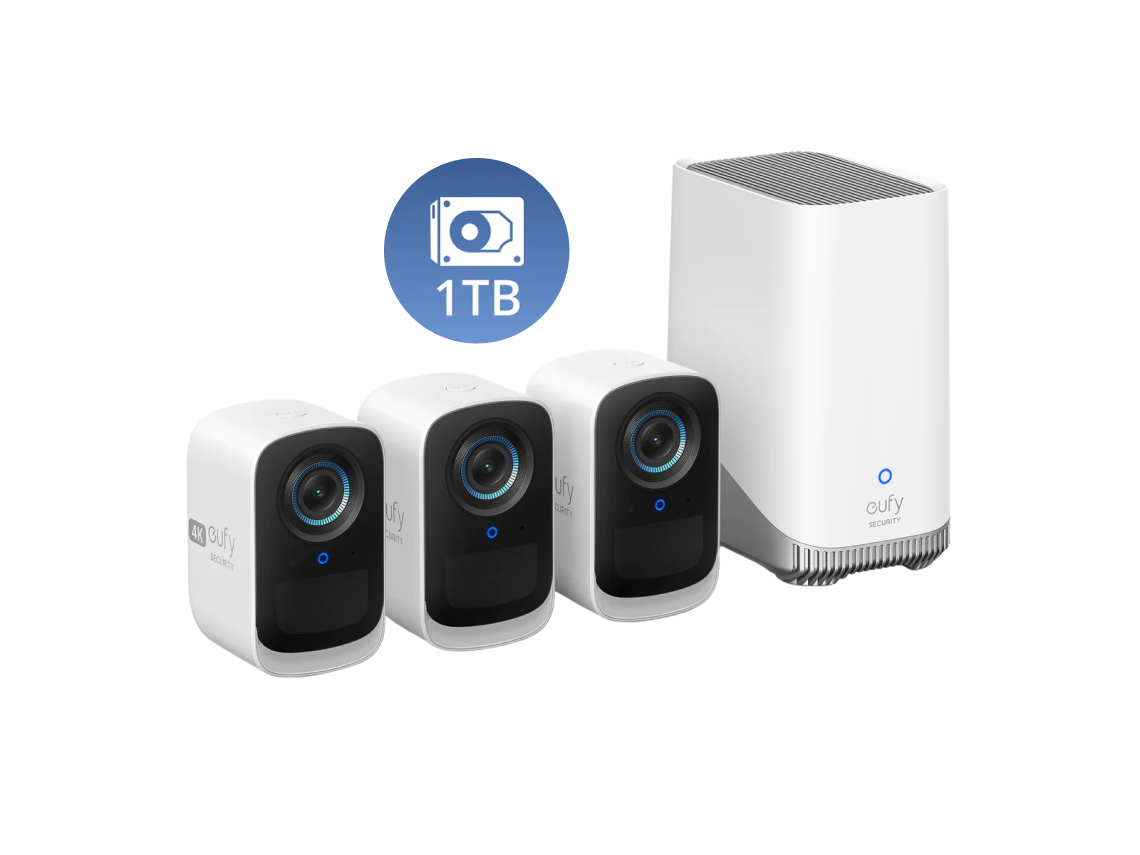 eufy-eufycam-s300-eufycam-3c-kit-3-cam-ras-disque-dur-1-to image 1