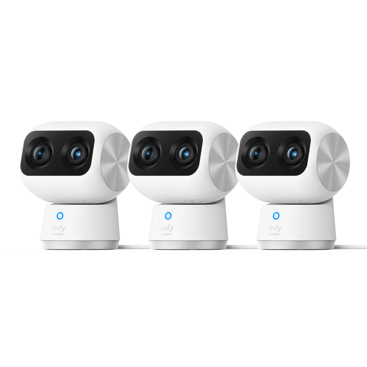 eufy-indoor-cam-s350-lot-de-3-cam-ra-int-rieure-4k-uhd-panoramique-inclinable image 1