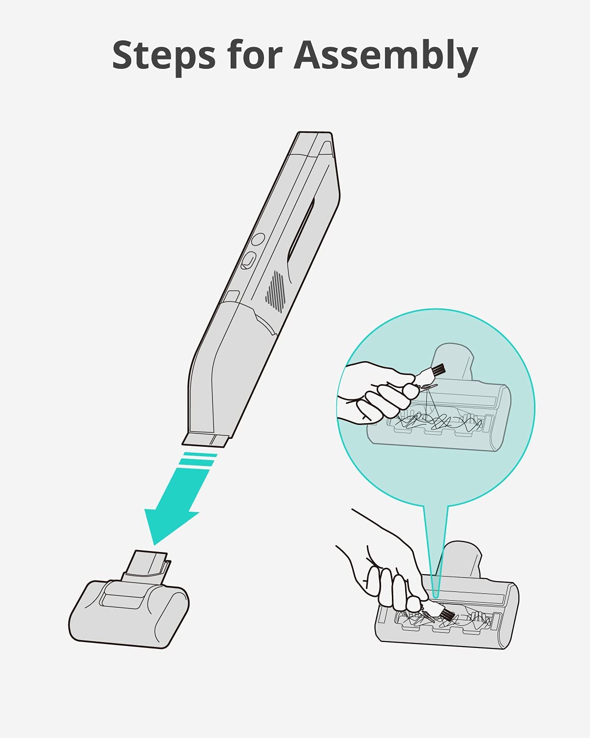 eufy-homevac-mini-brosse-motoris-e-pour-animaux-s-rie-h30 image 2