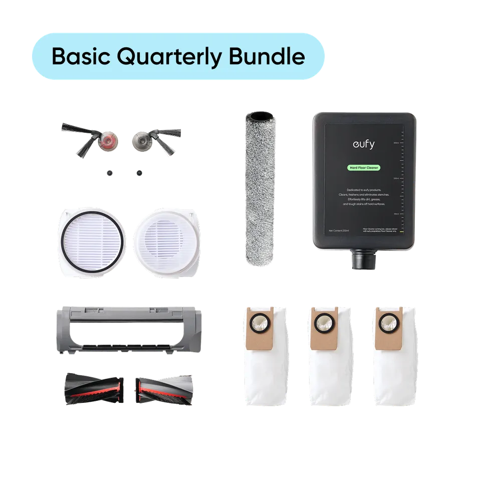 eufy-kit-trimestriel-basique-pour-omni-s2-brosse-filtre-serpilli-re image 1
