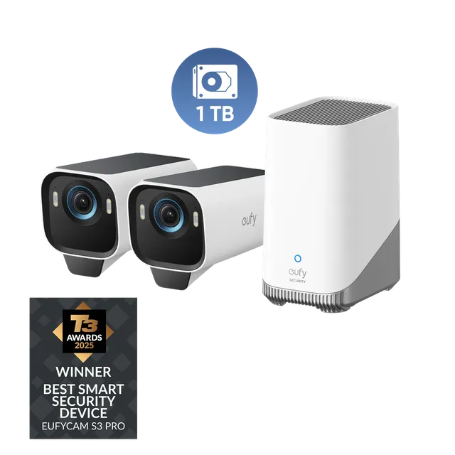 eufy-eufycam-s3-pro-kit-2-cam-ras-disque-dur-1-to image 1