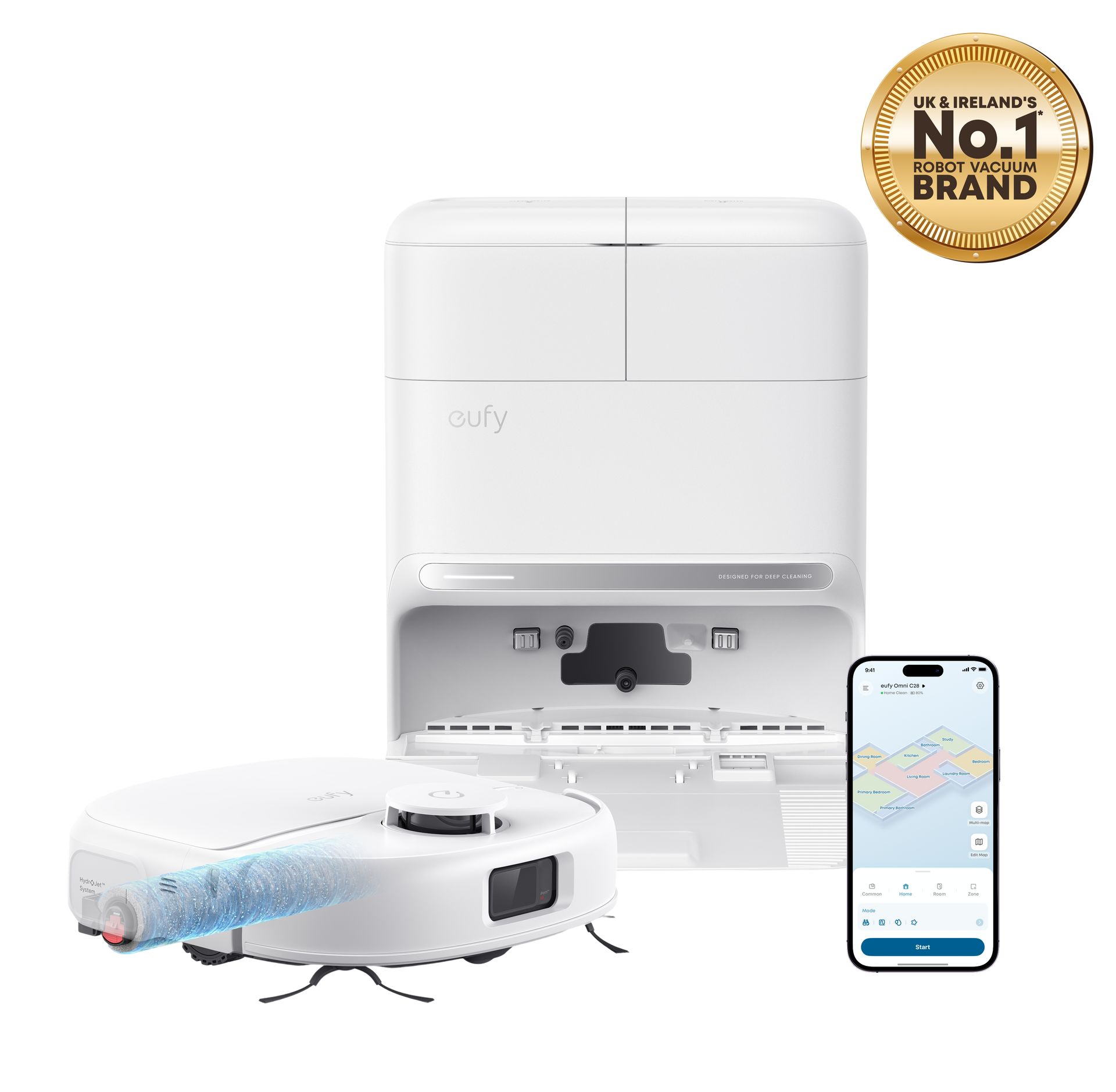 eufy-omni-c28-robot-aspirateur-laveur-blanc-kit-de-remplacement image 4