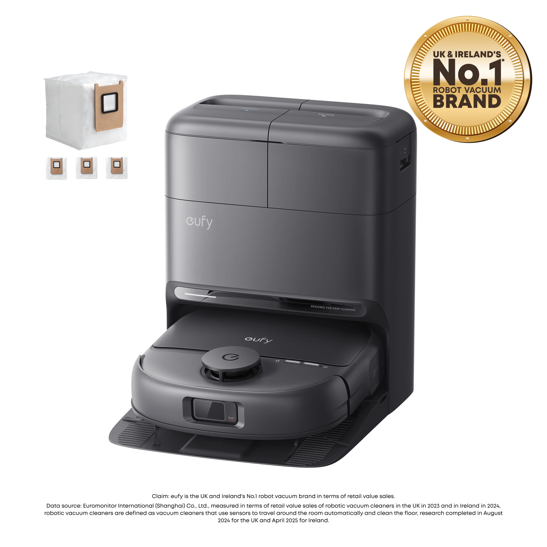 eufy-omni-c28-robot-aspirateur-laveur-avec-sac-poussi-re image 2