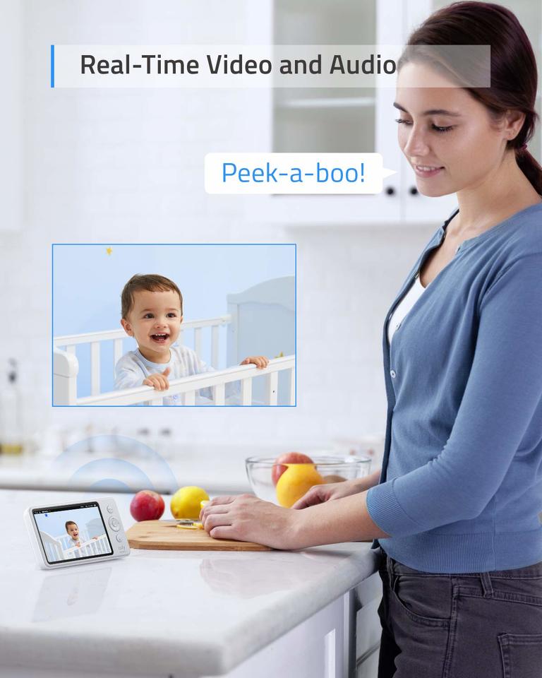 eufy-baby-monitor-e110-cran-5-720p-avec-objectif-grand-angle image 6