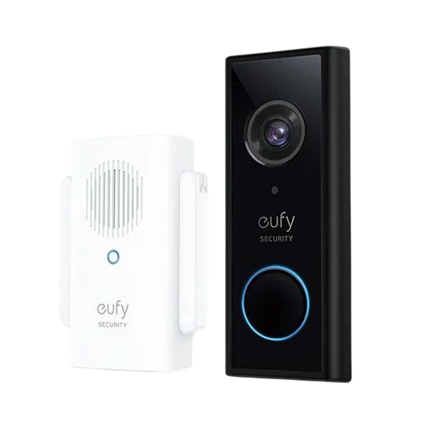 eufy-video-doorbell-avec-mini-r-p-teur-carillon-sonnette-vid-o-wi-fi-1080p-sur-b image 1