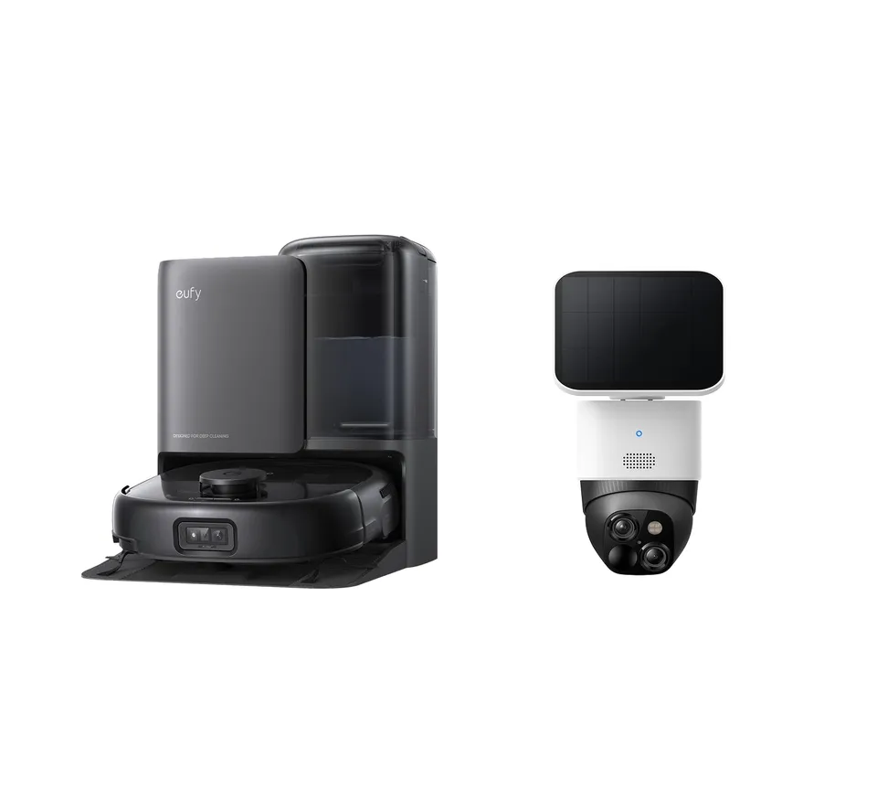 eufy-omni-e25-solocam-s340-pack-robot-aspirateur-20-000-pa-cam-ra-solaire-360 image 1