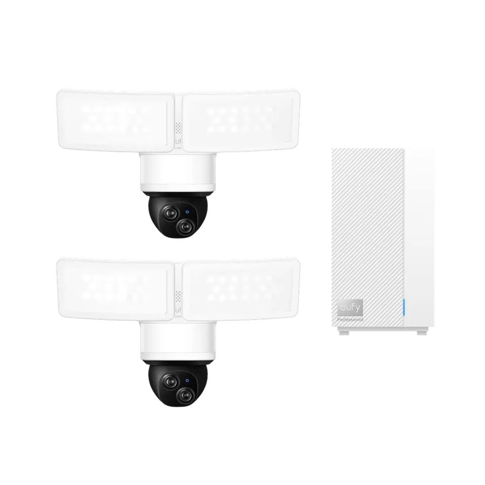 eufy-floodlight-camera-e340-kit-2-cam-ras-homebase-professional-s1 image 1
