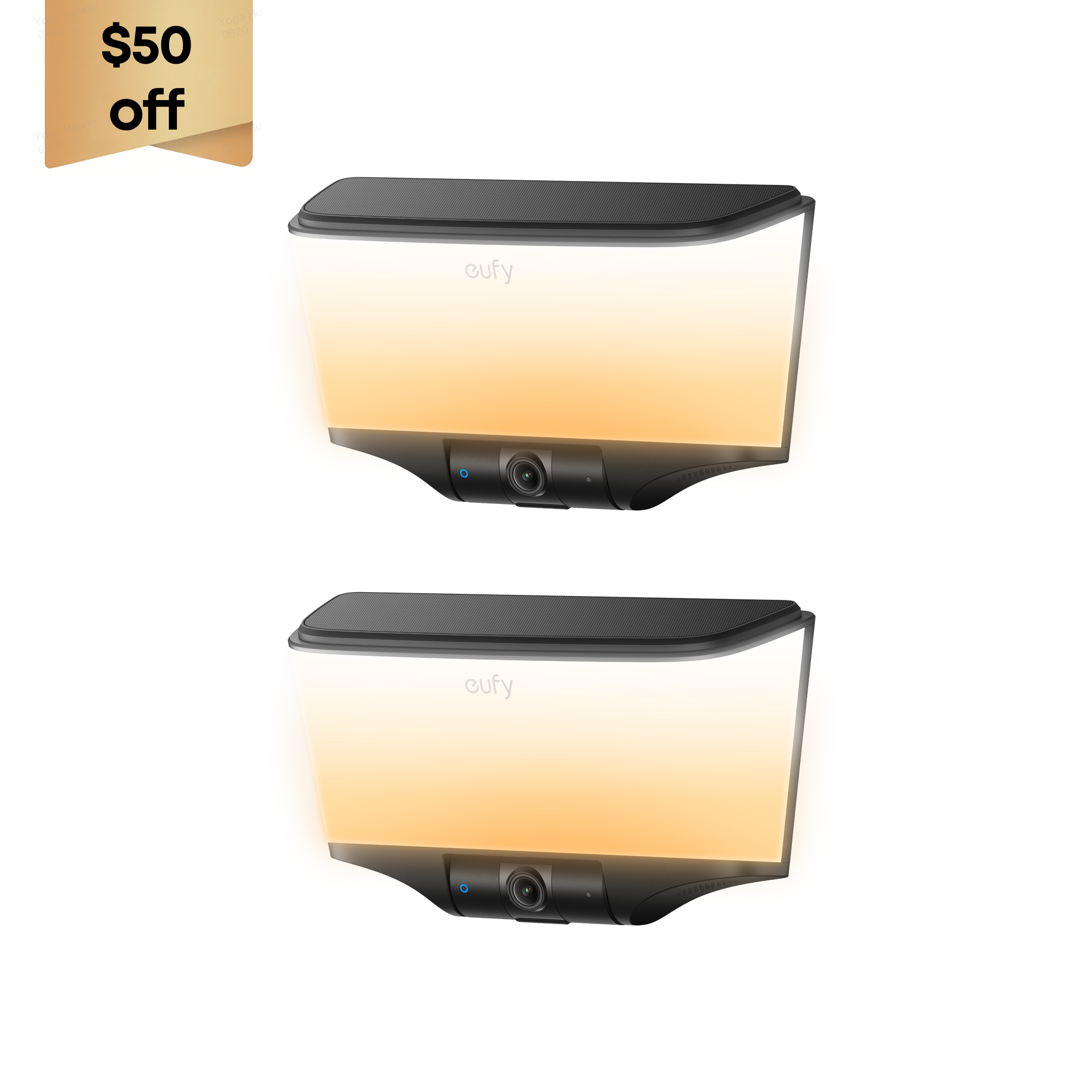 eufy-wall-light-cam-s4-lot-de-4-cam-ra-4k-avec-clairage-mural image 5