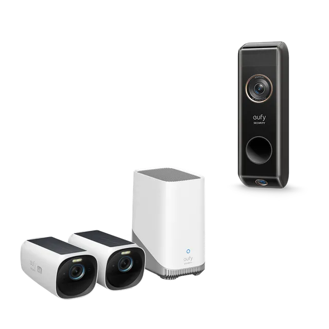 eufy-eufycam-3-kit-2-cam-ras-sonnette-video-doorbell-s330-add-on image 1