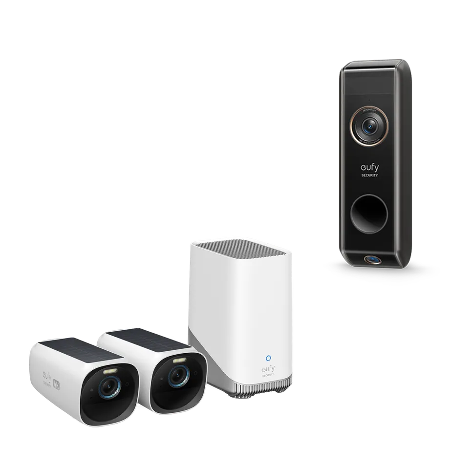 eufy-eufycam-3-kit-2-cam-ras-sonnette-video-doorbell-s330-add-on image 1